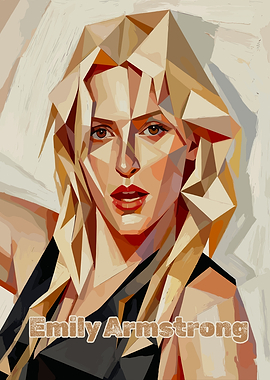Emily Armstrong Geometric Portrait