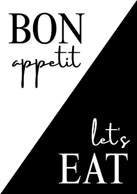 Bon Appetit Let's Eat Art