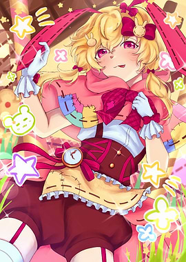 Anime Girl in Bunny Outfit