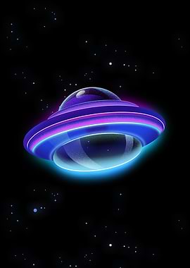 UFO in Space