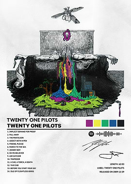 Twenty One Pilots Self-Titled Album Art