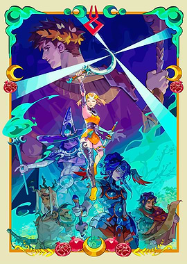 Hades Game Characters Illustration