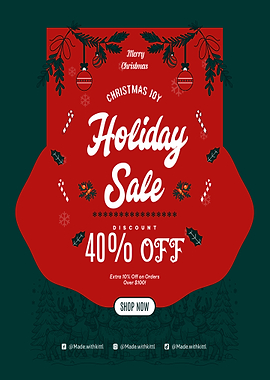 Holiday Sale Christmas Joy