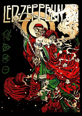 Led Zeppelin Wizard Art