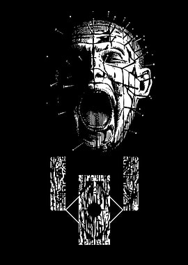 Hellraiser Pinhead Horror Art
