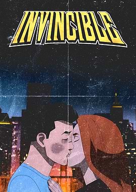 Invincible: Romantic Cityscape Kiss