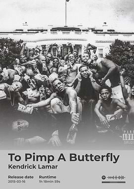 To Pimp A Butterfly Album Cover