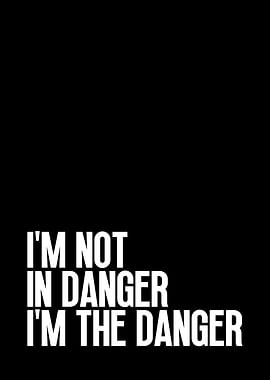 I'm the Danger Text Art