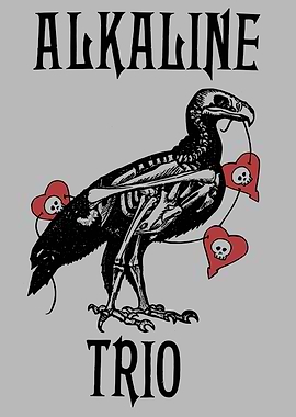 Alkaline Trio Bird Skeleton