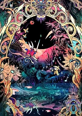 Hollow Knight: Colorful Forest Adventure