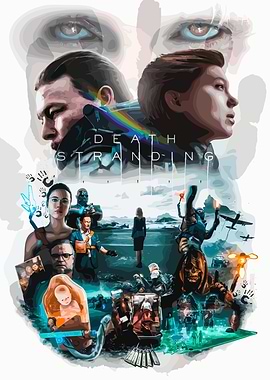 Death Stranding Game Poster Art