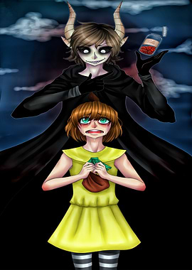 Fran Bow Game Illustration
