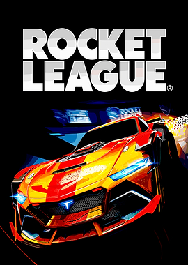 Rocket League Car Illustration