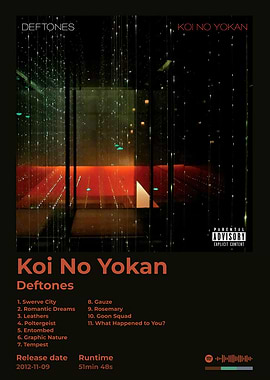 Deftones - Koi No Yokan Album Cover