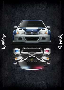 BMW M3 GTR VS Sergeant Cross