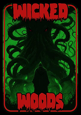 Wicked Woods Horror Art