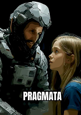 Pragmata: Man and Girl Staring
