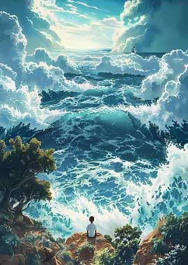 Ocean View Contemplation