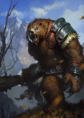 Armored Bear Warrior