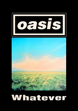 Oasis Whatever Album Cover Art