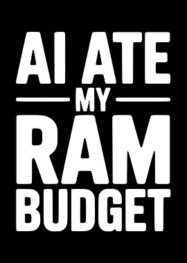 AI Ate My RAM Budget Text