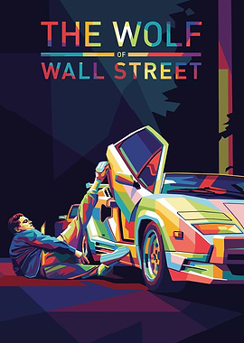 The Wolf of Wall Street Artwork
