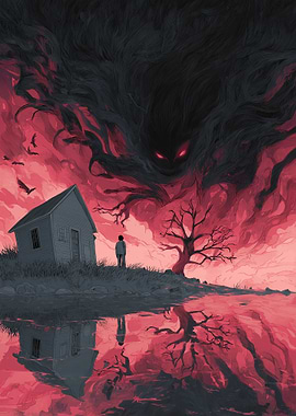 Eerie Encounter by the Lake