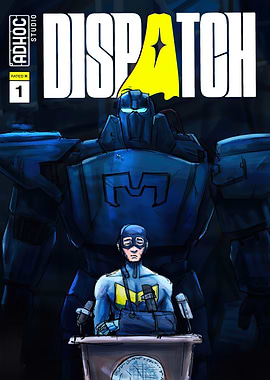 Dispatch Comic Book Cover Art