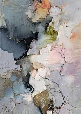 Abstract Textured Painting