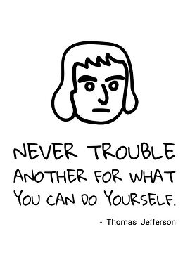 Thomas Jefferson Quote Doodle