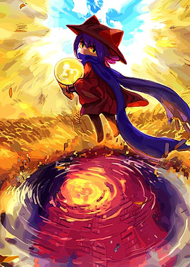 Niko holding the sun