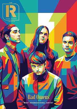 Bad Omens Rock Sound Awards Portrait