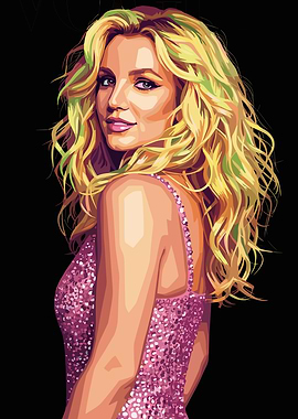 Britney Spears Portrait