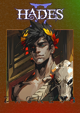 Hades II Game Zagreus Portrait