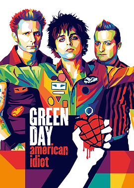 Green Day American Idiot Album Cover Art