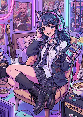 Anime Cat Girl Music