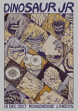 Dinosaur Jr. Concert Poster