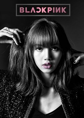 Lisa from Blackpink Portrait