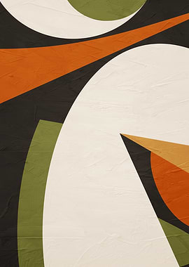 Abstract Geometric Shapes Art