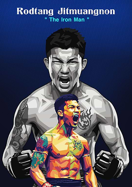 Rodtang Jitmuangnon 'The Iron Man' Portrait
