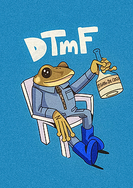 Frog in Chair with Pitorro