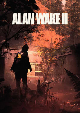 Alan Wake II Game Cover Art
