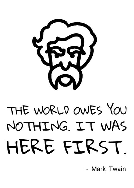 Mark Twain Quote - The World