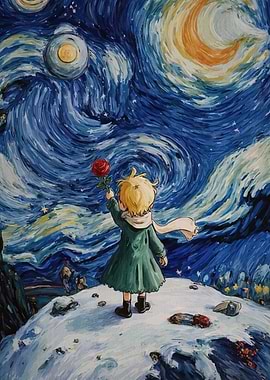 The Little Prince Starry Night