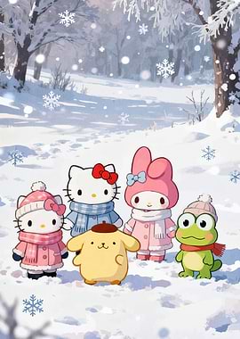 Sanrio Characters Winter Wonderland