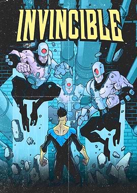 Invincible Comic Book Cover Art
