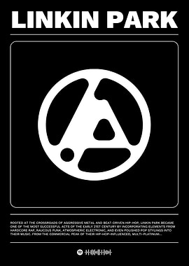 Linkin Park Minimalist Poster