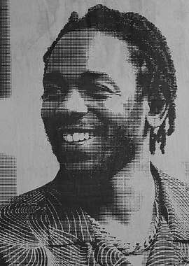 Kendrick Lamar Rap Poster