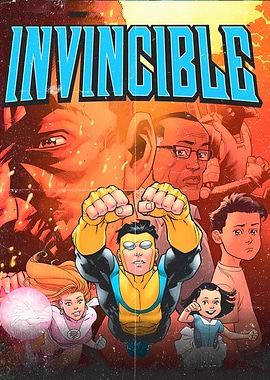 Invincible Comic Book Cover Art
