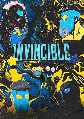 Invincible Comic Book Cover Art
